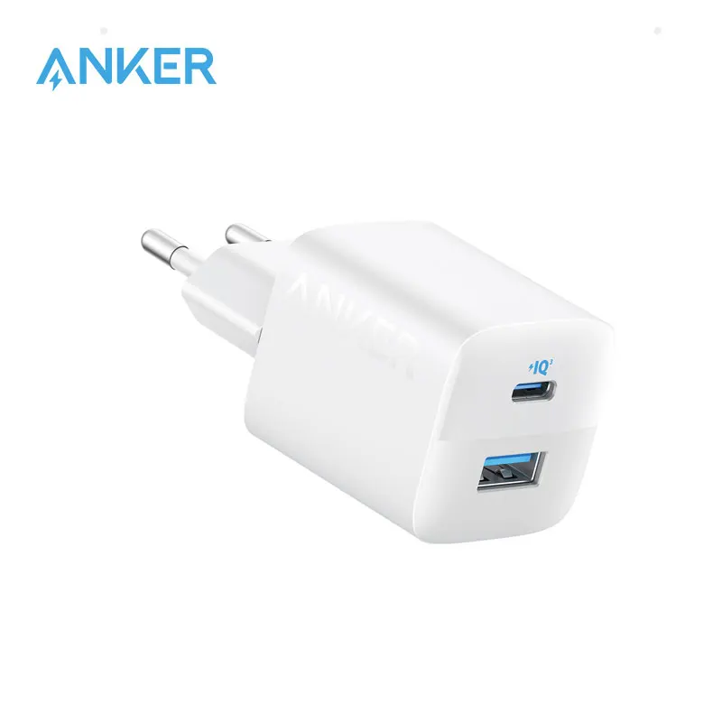 Anker USB C 충전기 323 충전기(33W) iPhone 14/14 Plus/14 Pro/14 Pro Max/13/12용 2포트 컴팩트 충전기