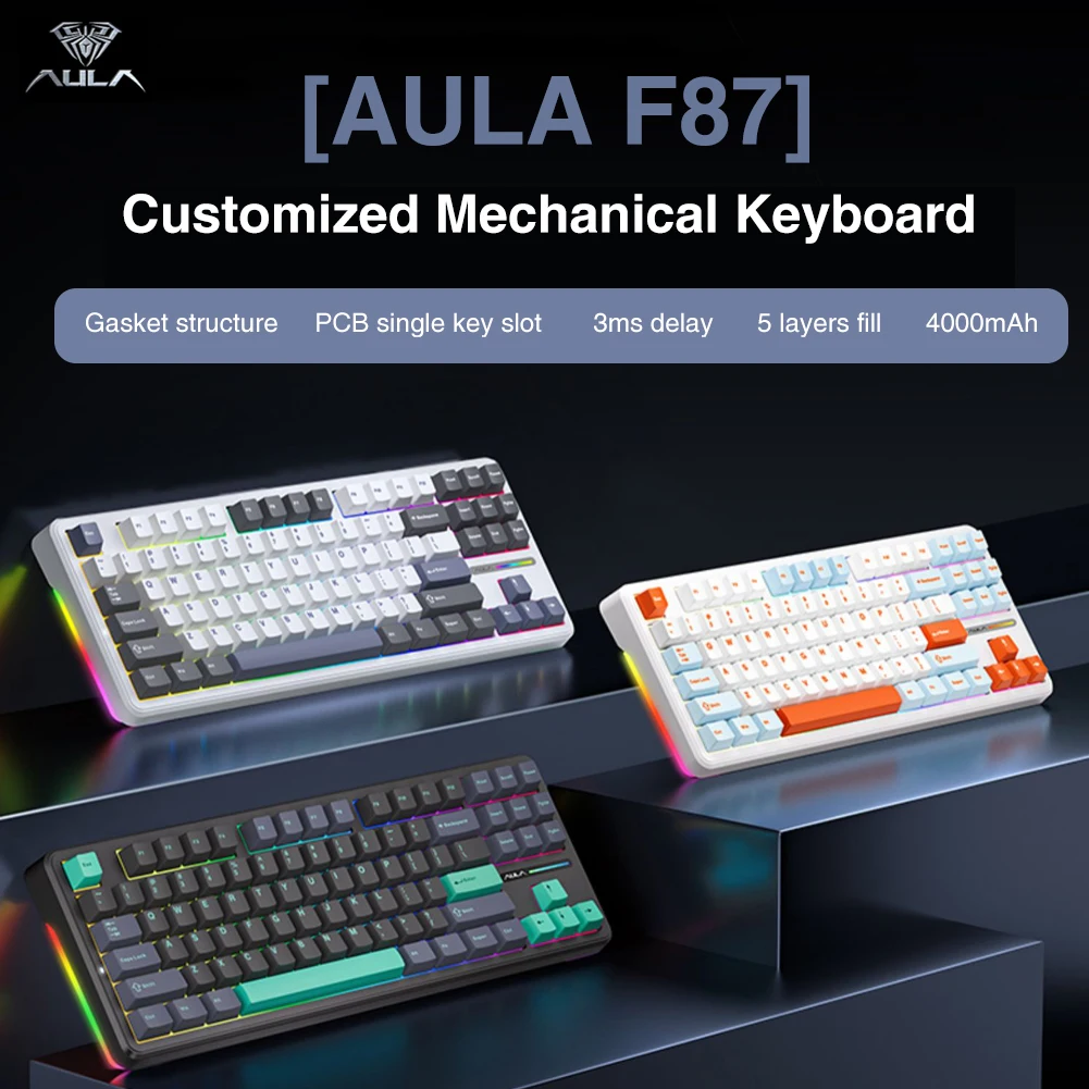AULA F87 기계식 키보드