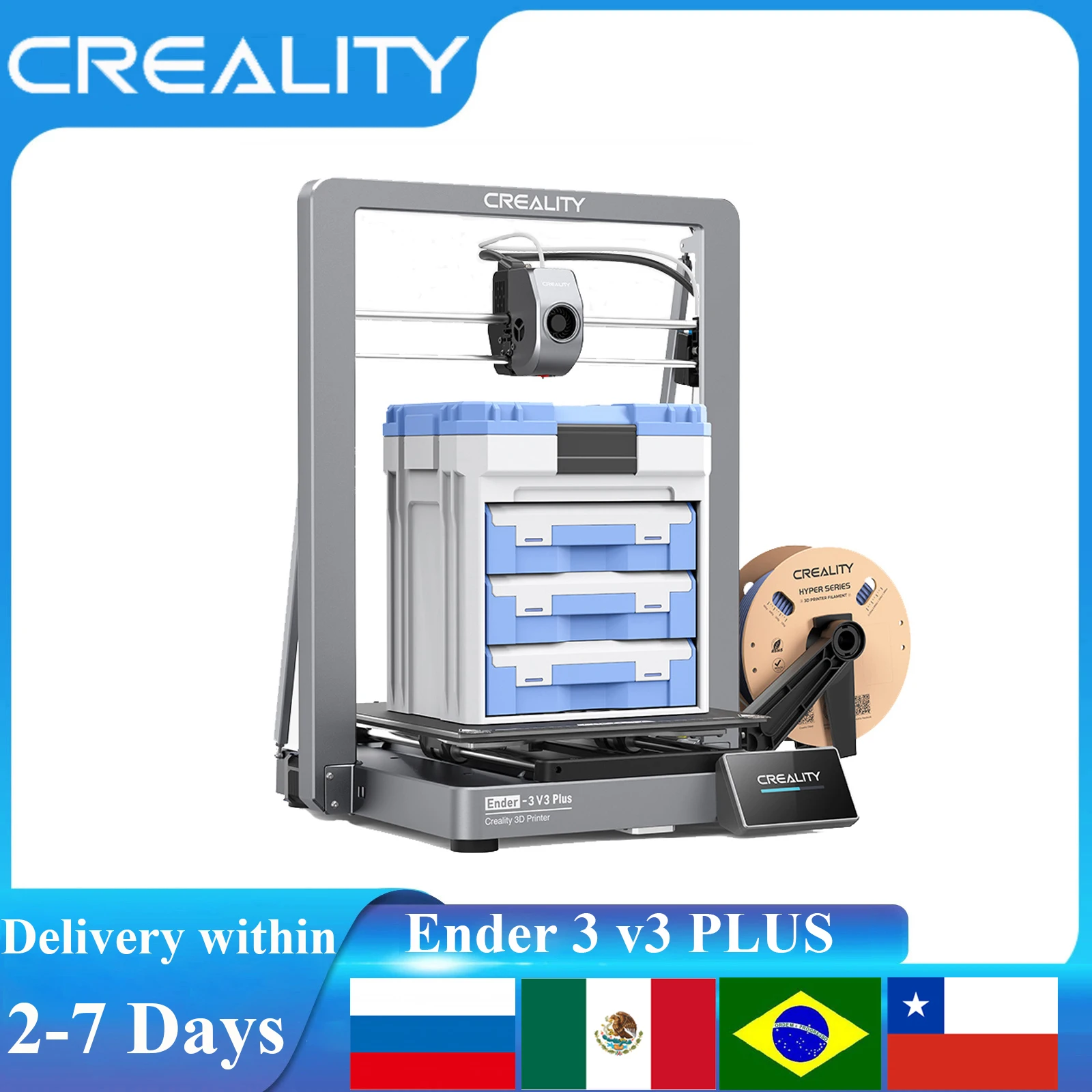 Creality Ender 3 V3 Plus 3D 프린터 코어 XZ 모션 시스템