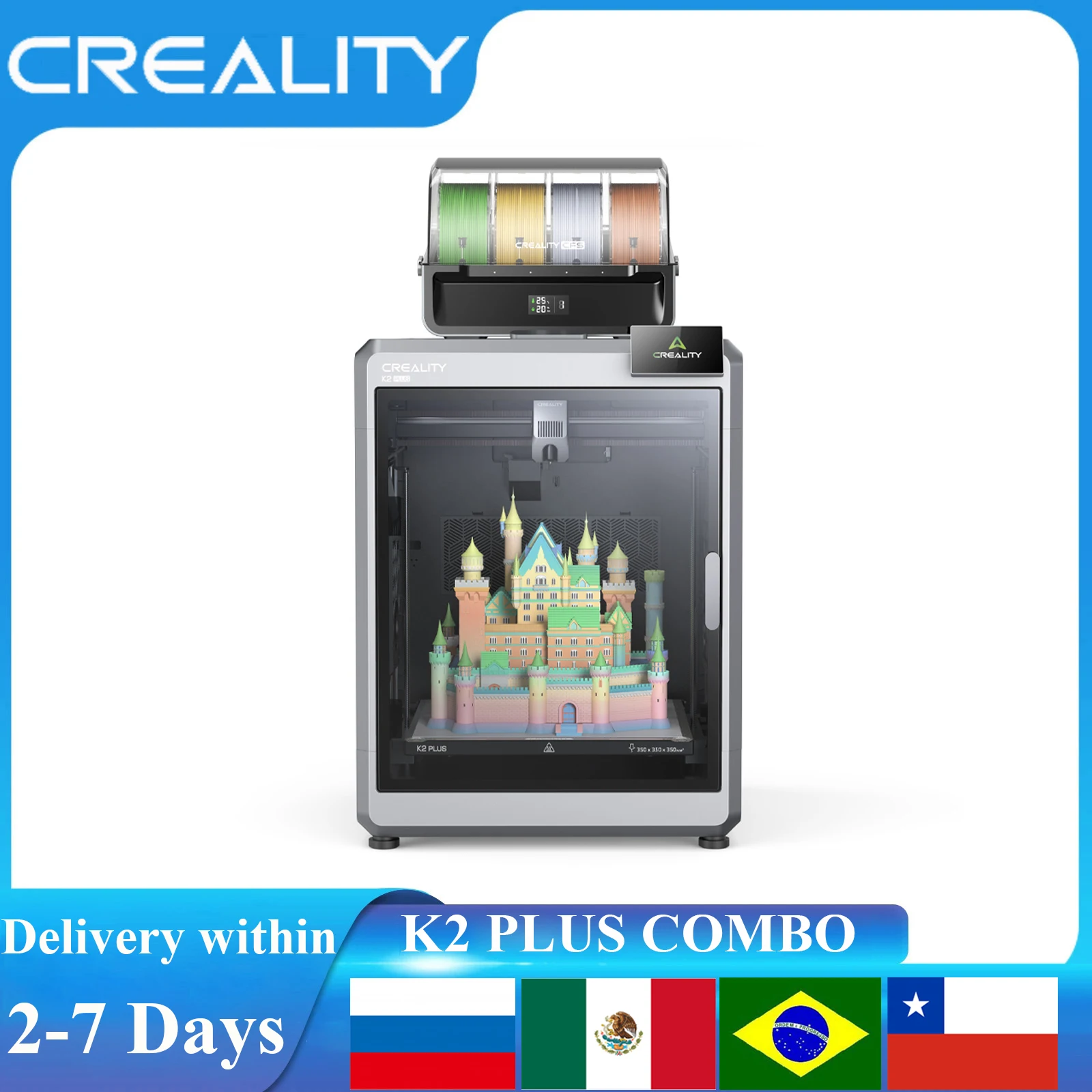 Creality K2 PLUS 콤보 3D 프린터