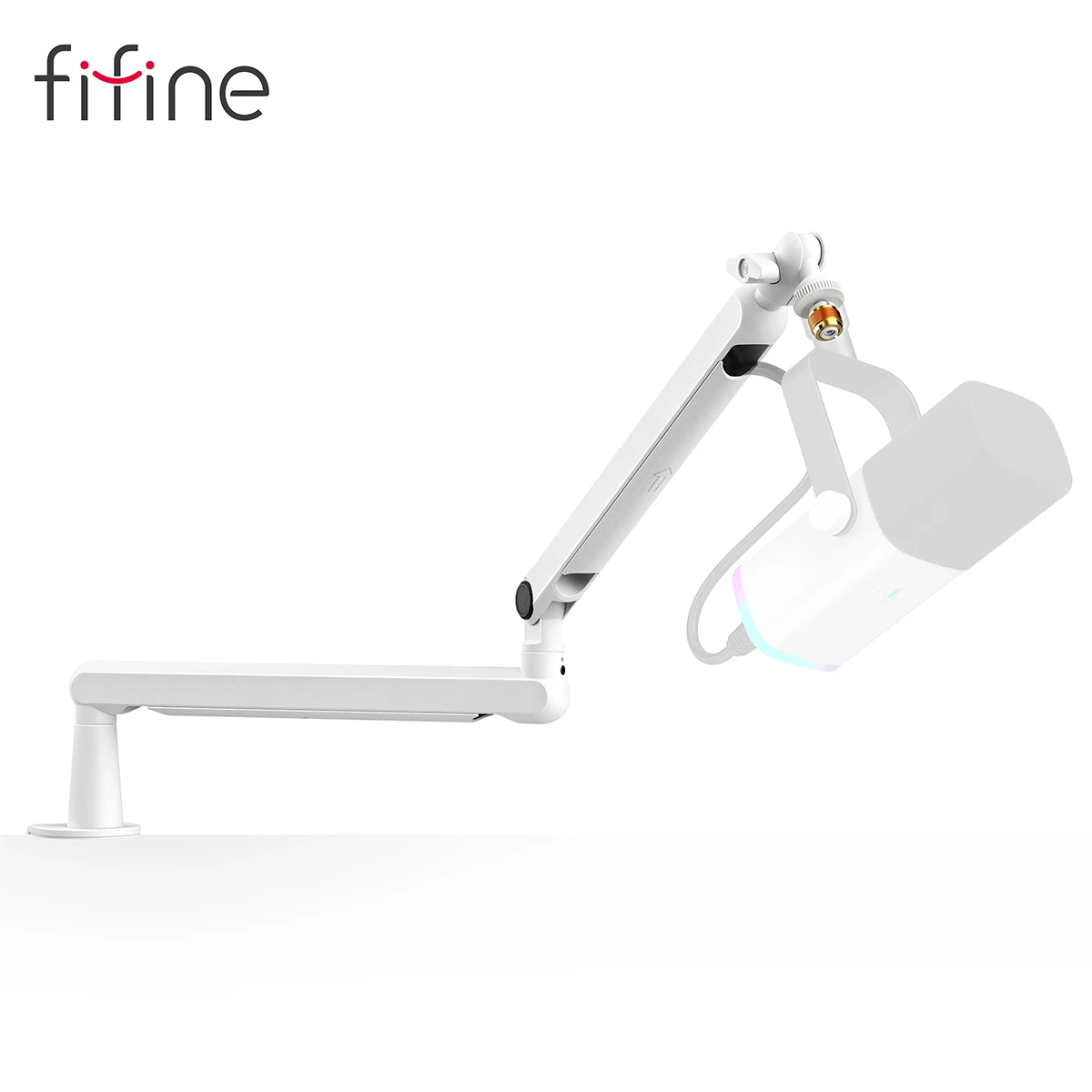 FIFINE 로우 프로파일 붐 암 마이크 스탠드
