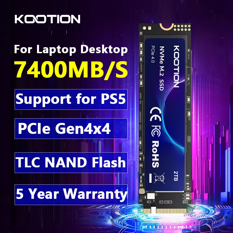 KOOTION X16Plus SSD NVMe M2 내장 솔리드 스테이트 하드 디스크