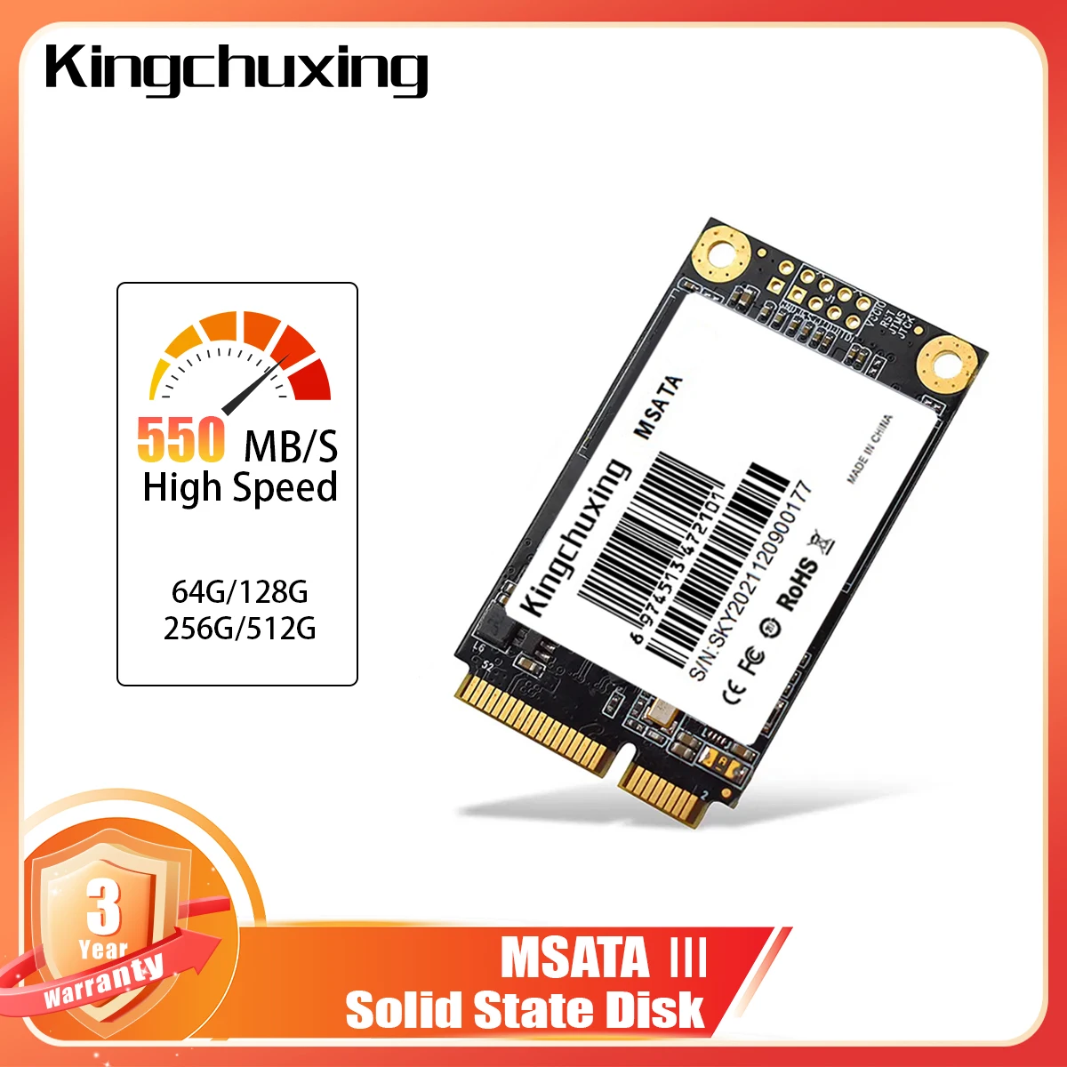 Kingchuxing Msata Ssd 2TB 256gb Ssd Msata 512gb 1tb 하드 드라이브 내부 Ssd 하드 디스크 SSD39325