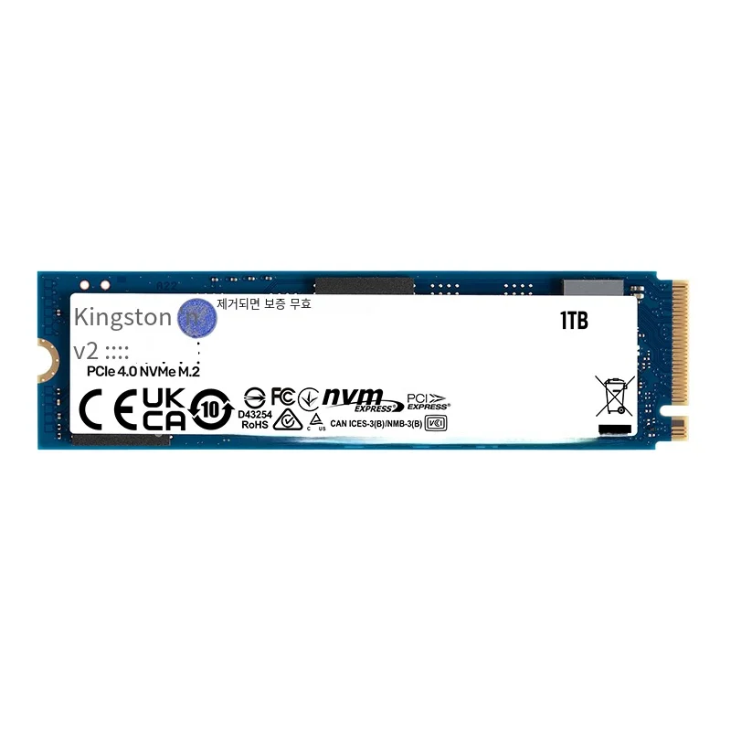 Kingston-내장 SSD M.2 NVMe PCIe 4.0 NV2 M2 250GB 500GB 1000GB 1TB