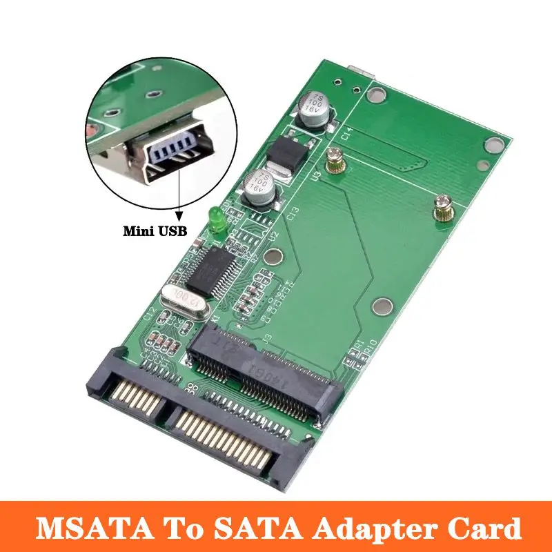 MSATA-SATA 어댑터 카드