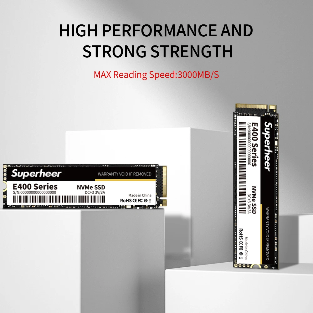 SuperHEER NVME SSD PCIe 256GB