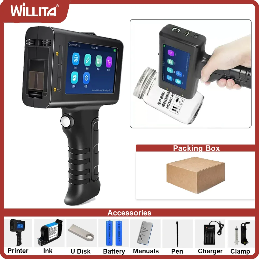 Willita 휴대용 잉크젯 프린터