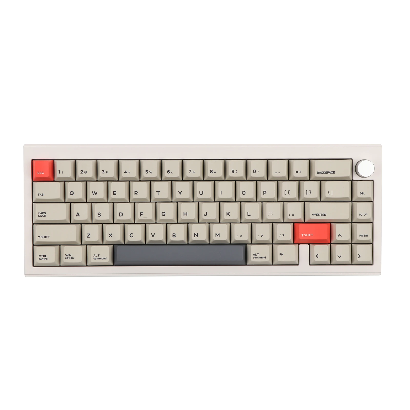 CIDOO V65 65% 유선/무선 기계식 키보드 가스켓 마운트 핫 스왑 알루미늄 CNC 케이스 PBT 키캡 VIA for Mac/Win