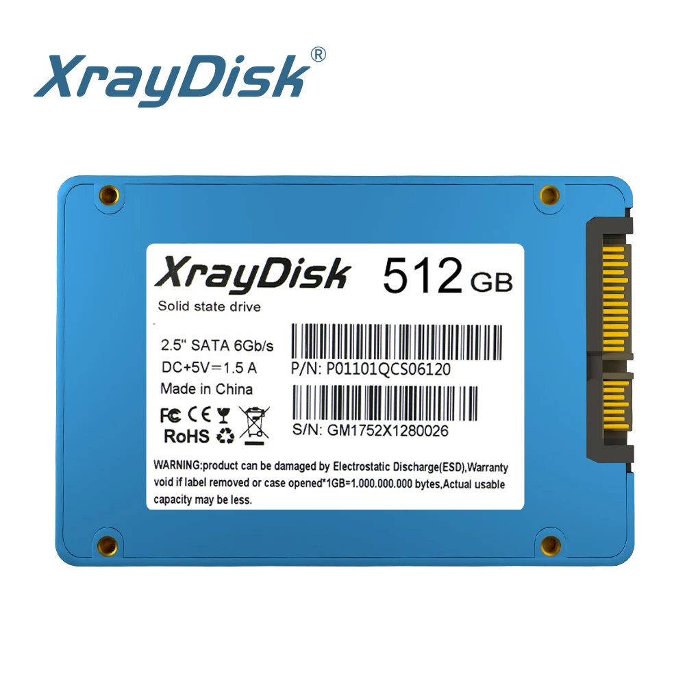XrayDisk 솔리드 스테이트 드라이브 2.5