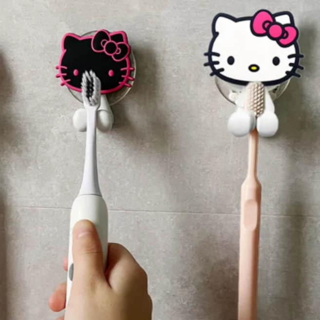 키티칫솔걸이